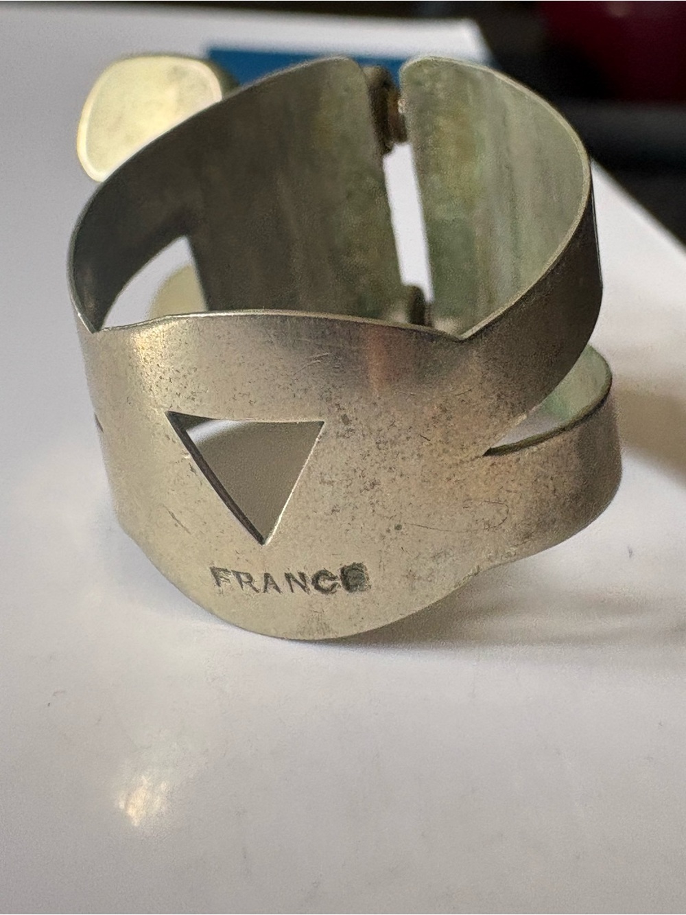 VINTAGE France 2 SCREW LIGATURE for CLARINET MOUTHPIECE